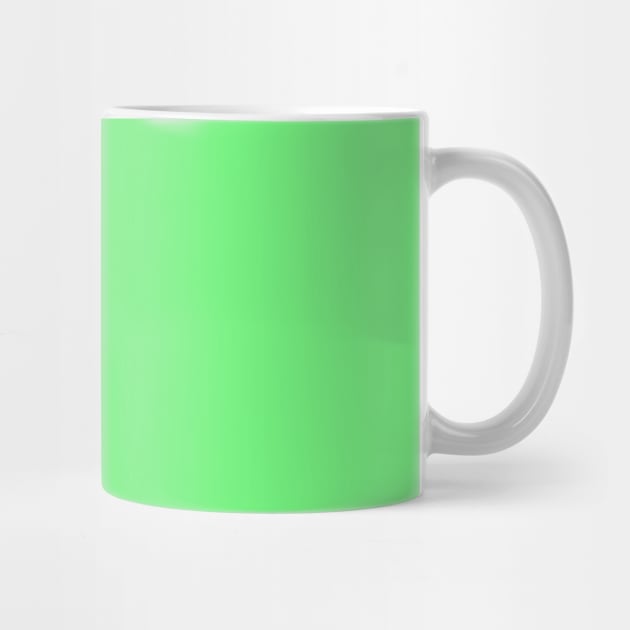 Neon Bright Green Color Solid Design by Merch ArtsJet